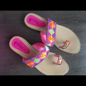 Women’s Ethnic Embroidered Sandals